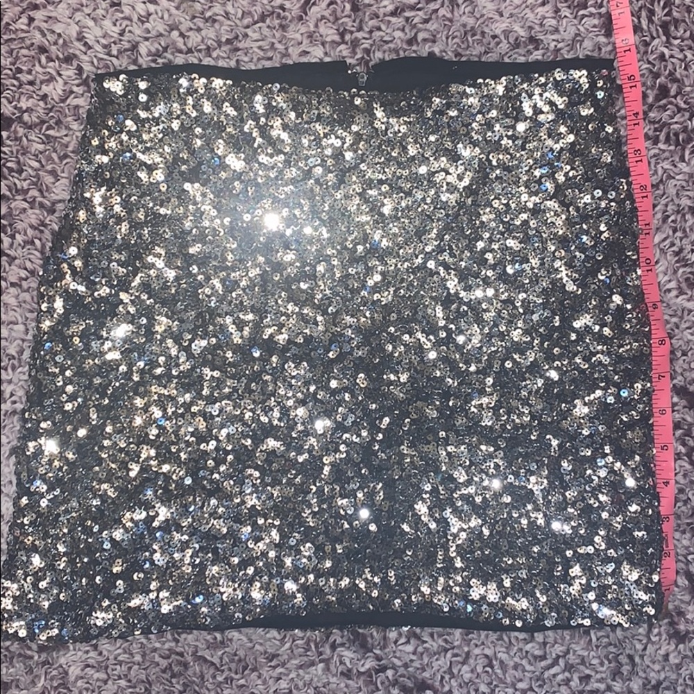 Gianni Bini sequin mini skirt